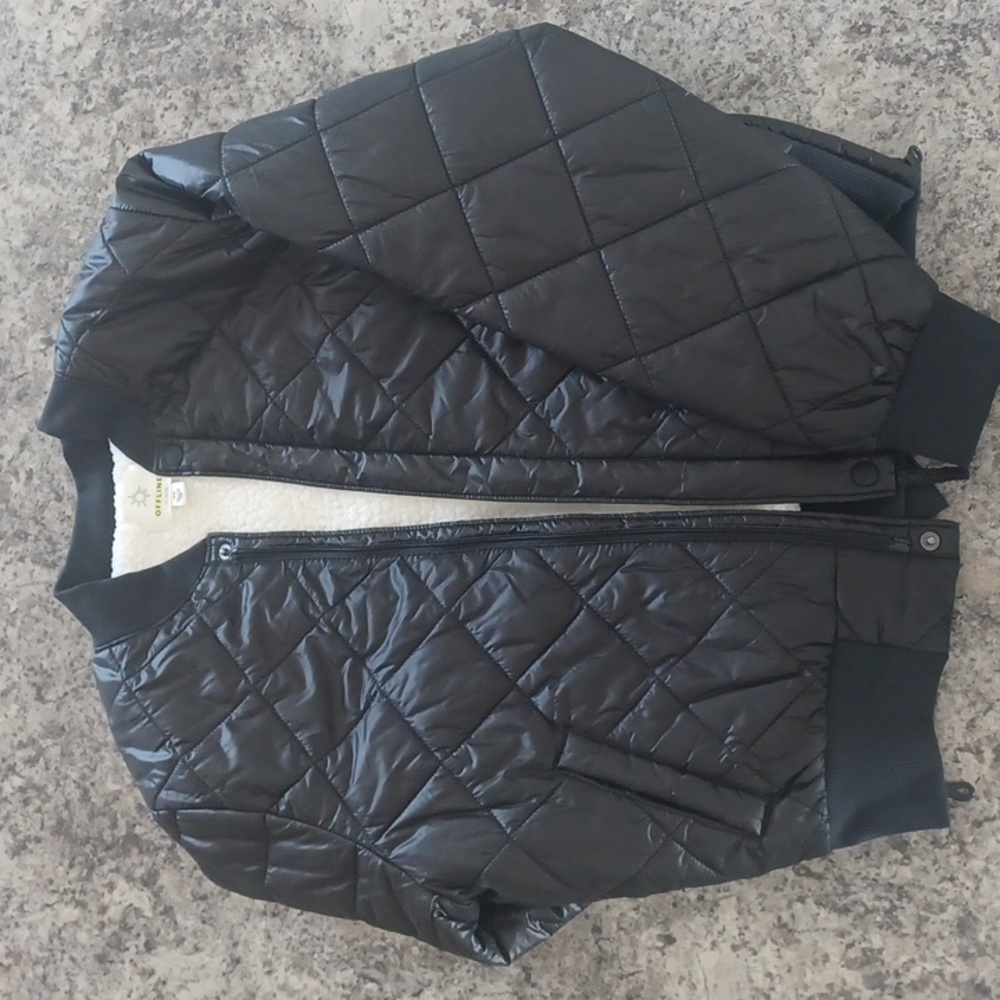 Aerie Offline Quilted Bomber Jacket